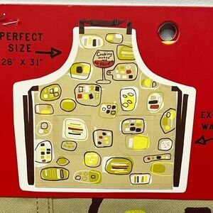 Kitch Wine Lover Apron Graphic Cotton NEW Blue Q Funny Mom Gift Quirky BBQ Chef
